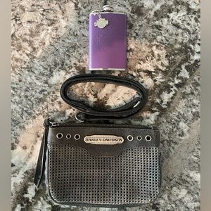 Harley-Davidson Hip/Crossbody Bag + Flask